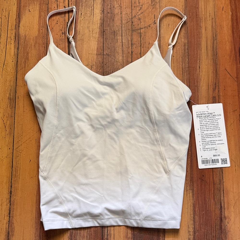 lululemon Align Waist-Length Cami Tank, C/D Cup